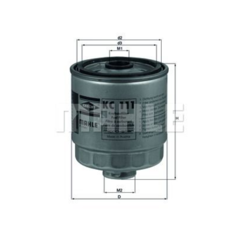 Filtre à carburant KNECHT FILTER  KC 111
