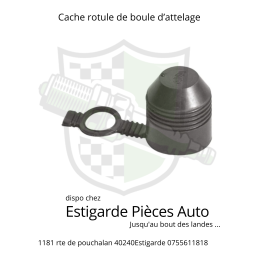 Cache rotule de boule d’attelage
