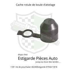 Cache rotule de boule d’attelage