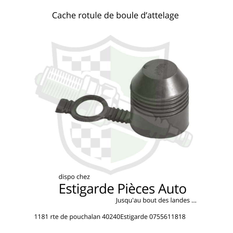 Cache rotule de boule d’attelage