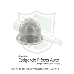 Bulle d'amorçage TRANSPARENTE 23x17 456308