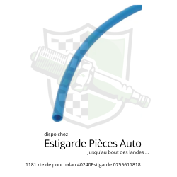 Durite diamètre intérieur 6mm bleu vente au cm