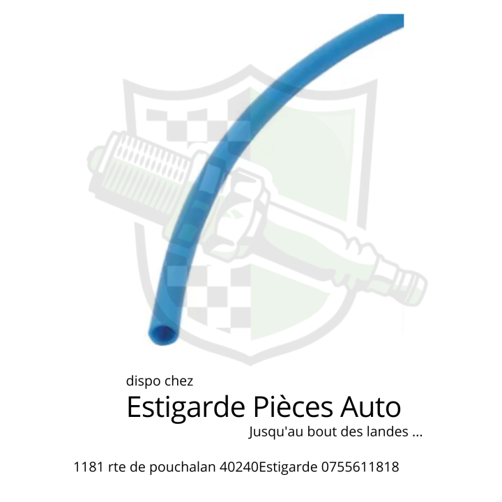 Durite diamètre intérieur 6mm bleu vente au cm