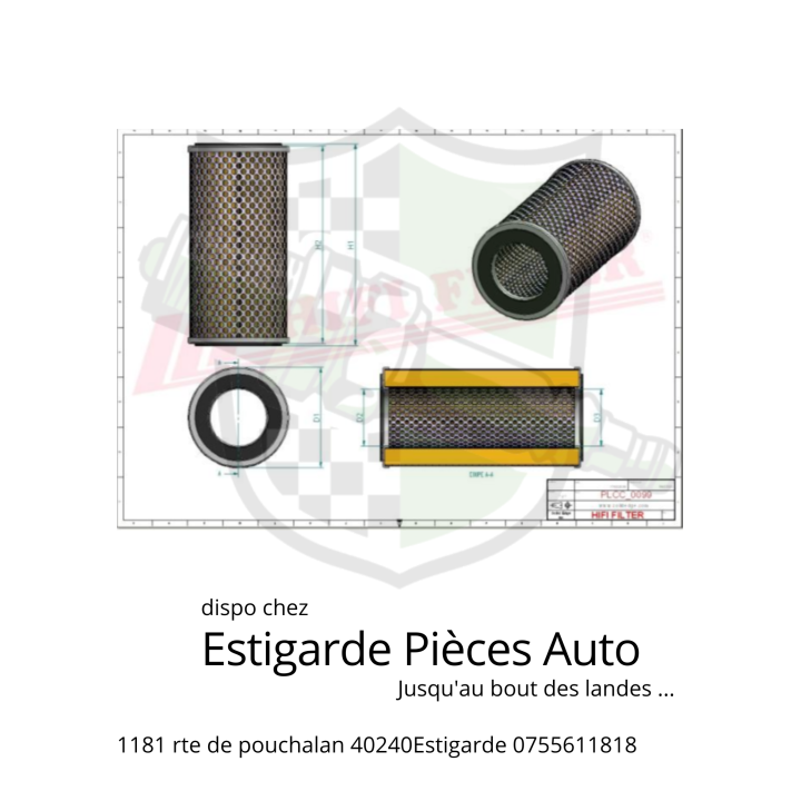 Filtre à carburant someca