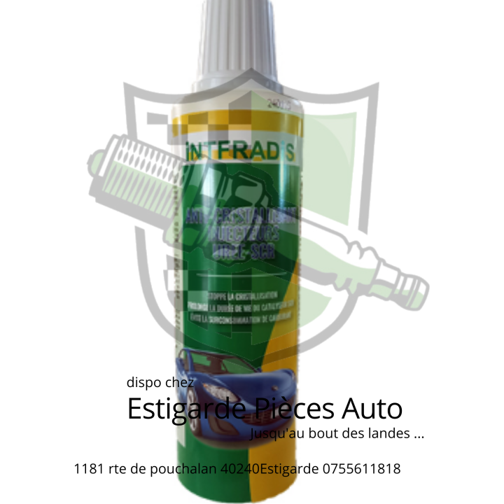 ANTI-CRISTALLISANT INJECTEURS UREE-SCR - 300 ml