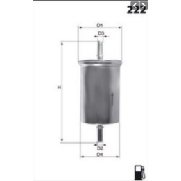 Filtre à carburant ELE6015