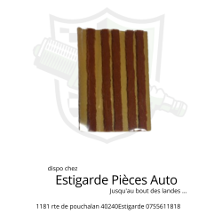 Kit de réparation tubeless avec colle