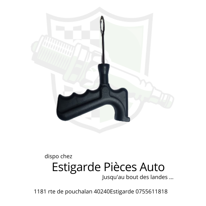 Kit de réparation tubeless avec colle