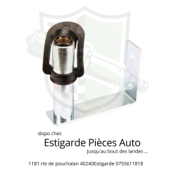 Support de gyrophare à visser équerre