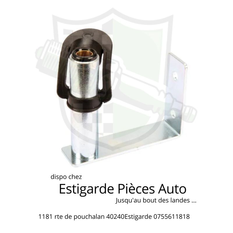 Support de gyrophare à visser équerre