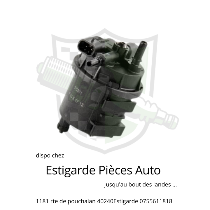 Filtre à combustible complet