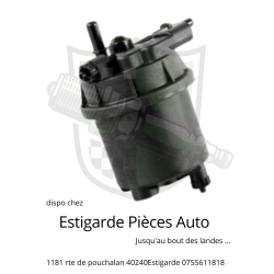 Filtre à combustible complet