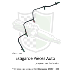 Rampe de retour  injecteur 2.0 hdi / tdci 2006-