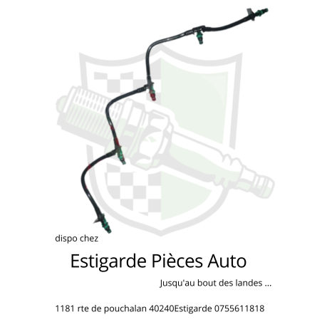 Rampe de retour  injecteur 2.0 hdi / tdci 2006-