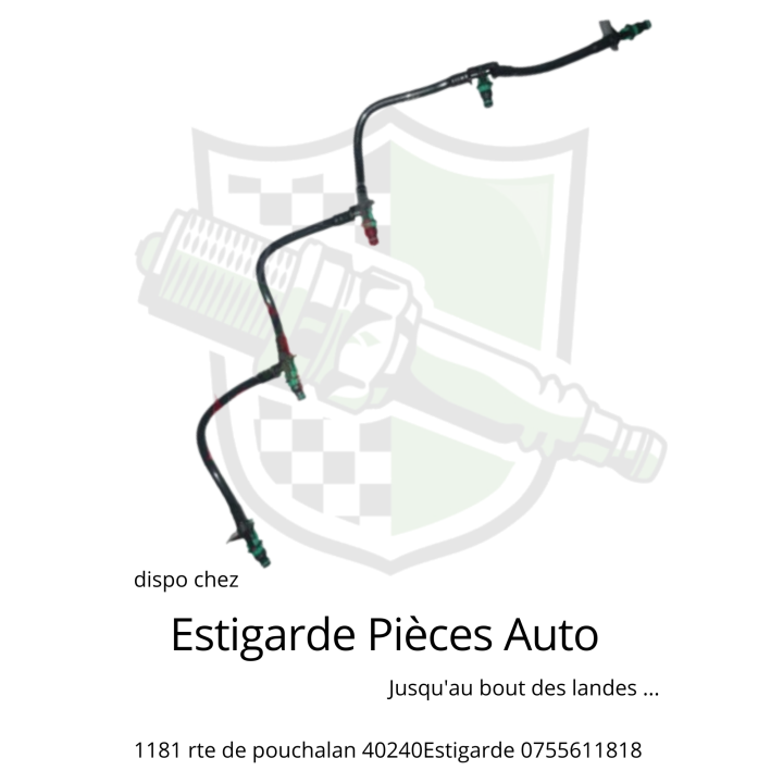 Rampe de retour  injecteur 2.0 hdi / tdci 2006-