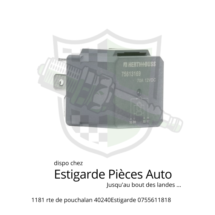 Relais 12V 70A