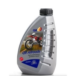 huile moteur q8 scooter - moto 2t - 1l
