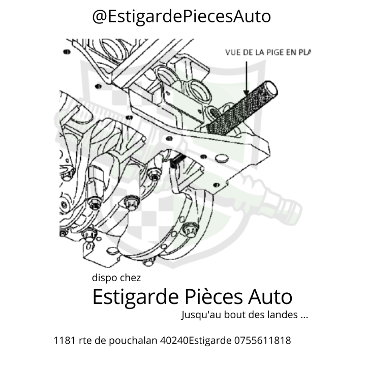 CALAGE POUR RENAULT, NISSAN, DACIA, SUZUKI