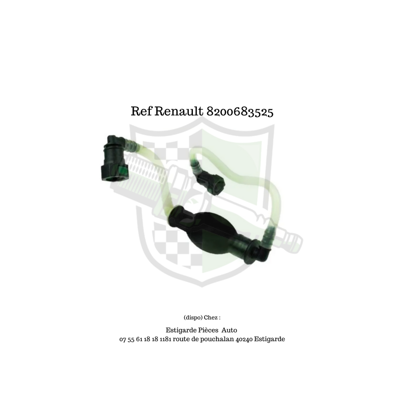 Poire d'amorçage Renault 1.5dci 8200683525