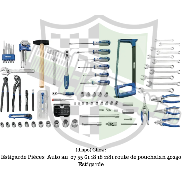 Mallette d'outillages de 145 pièces de marque Expert by Facom
