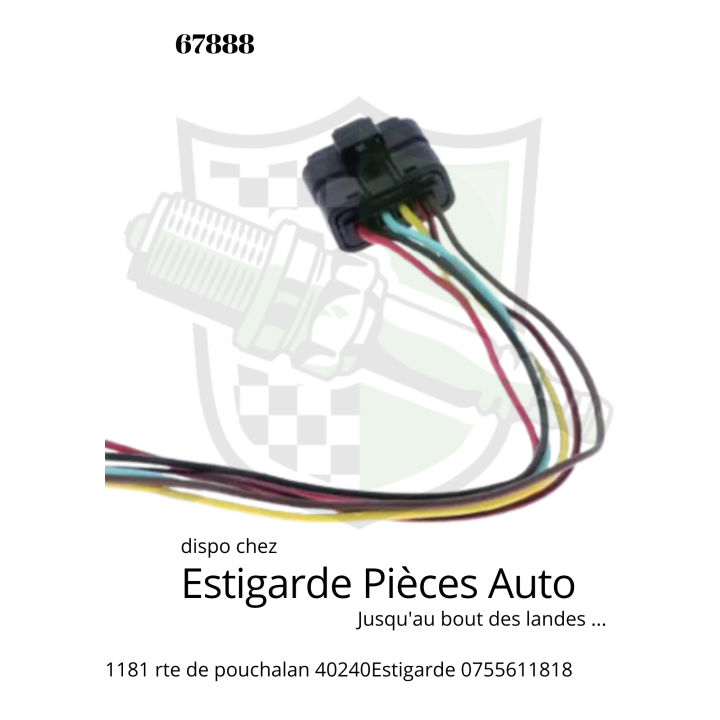 Prise électrique 6 fils