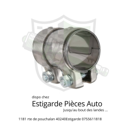 Manchon échappement  56x60,5 par 90mm