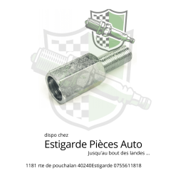 entretoise M12x125 + écrou