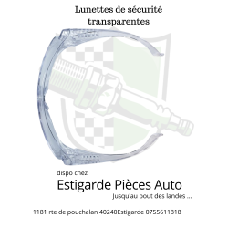 Lunettes de sécurité transparents 520 Univet