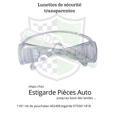 Lunettes de sécurité transparents 520 Univet