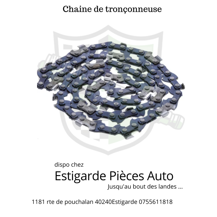 CHAÎNE DE TRONÇONNEUSE .325" 1.3 64D