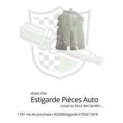 agrafe blanche de pédale d'embrayage master 3 en origine