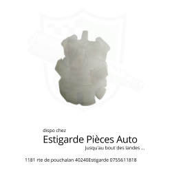 agrafe blanche de pédale d'embrayage master 3 en origine