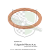 Bague plate cuivre 6x10x1,0mm