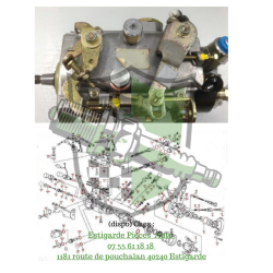 kit de joint pour pompe injection type DPC DELPHI CAV LUCAS ROTO DIESEL