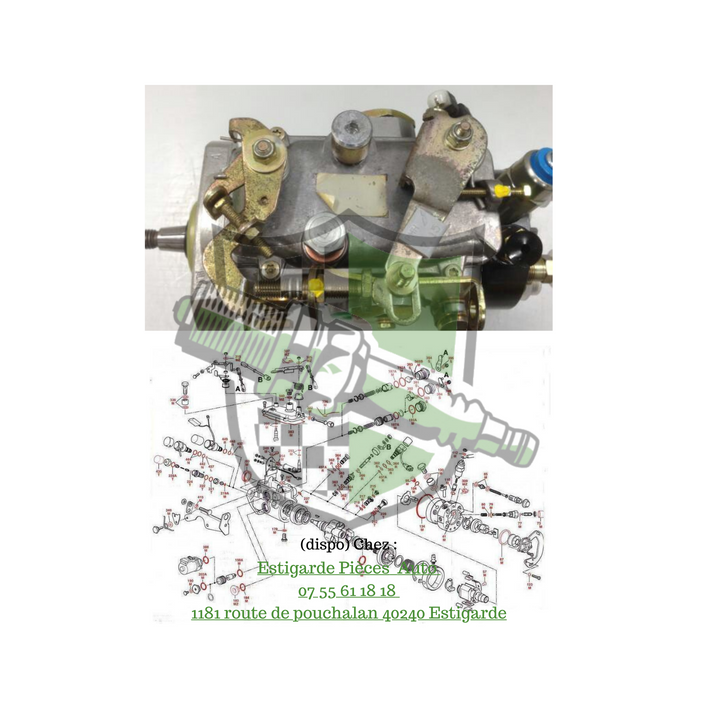 kit de joint pour pompe injection type DPC DELPHI CAV LUCAS ROTO DIESEL