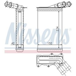 Radiateur de chauffage PSA Behr