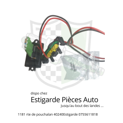 Résistance, pulseur d'air habitacle TWINGO II