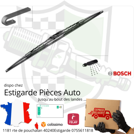 Balai d'essuie-glace Twin BOSCH N74