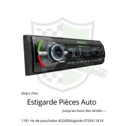 AUTORADIO USB/ CARTE SD / BLUETOOTH PHILIPS