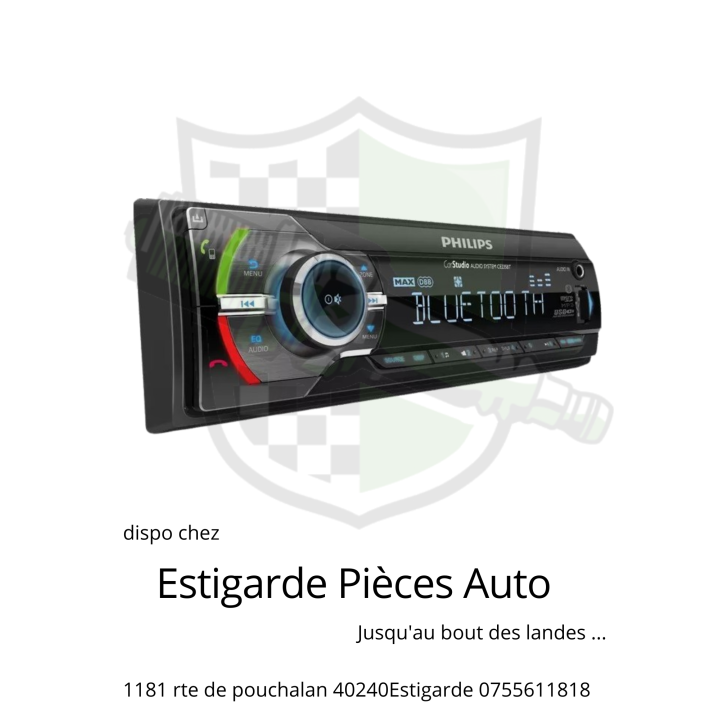 AUTORADIO USB/ CARTE SD / BLUETOOTH PHILIPS