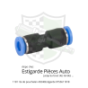 Raccord droit à enfoncer 3mm