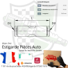 Raccord droit à enfoncer 3mm 4mm