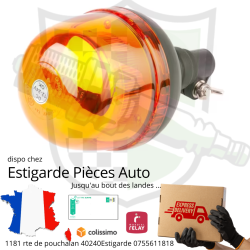 gyrophare  led 12-24v  24w