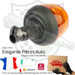 gyrophare  led 12-24v  24w