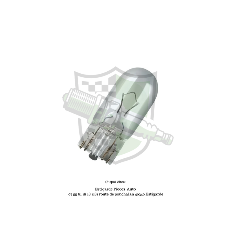Ampoule w5w culot verre
