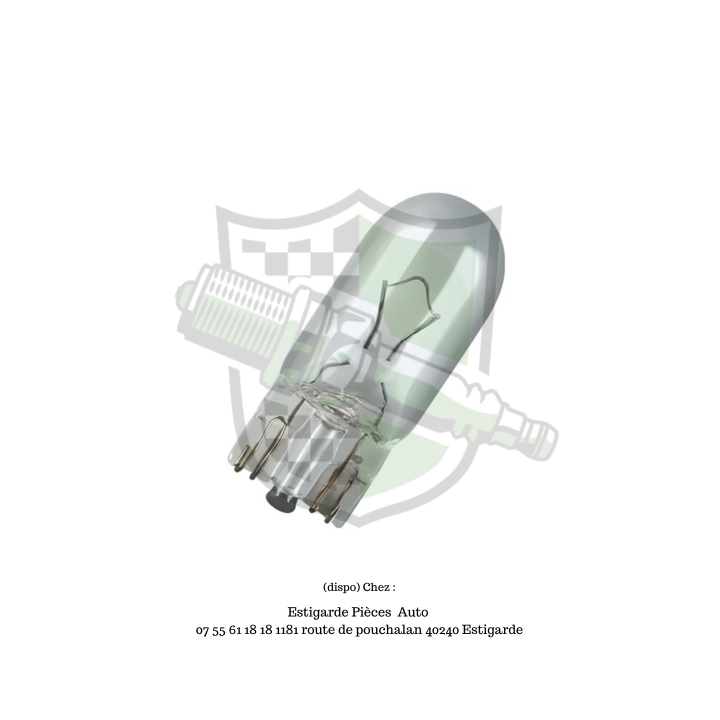 Ampoule w5w culot verre