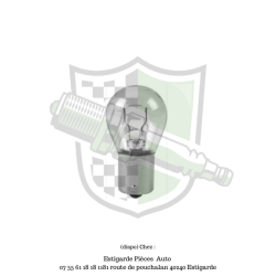 Ampoule 21w 12v - CLIGNOTANT / STOP BLANC