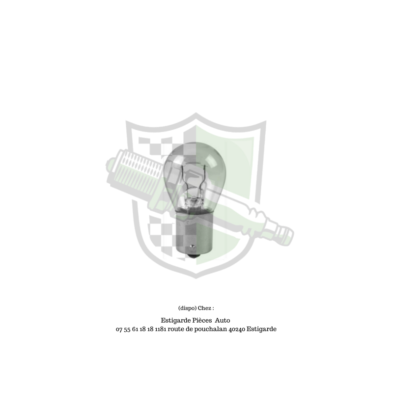 Ampoule 21w 12v - CLIGNOTANT / STOP BLANC