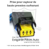 Prise pour faisceau de capteur de pression carburant ( RAIL ) 1.6HDI ET 1.4HDI