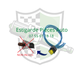 Prise pour faisceau de capteur de pression carburant ( RAIL ) 1.6HDI ET 1.4HDI